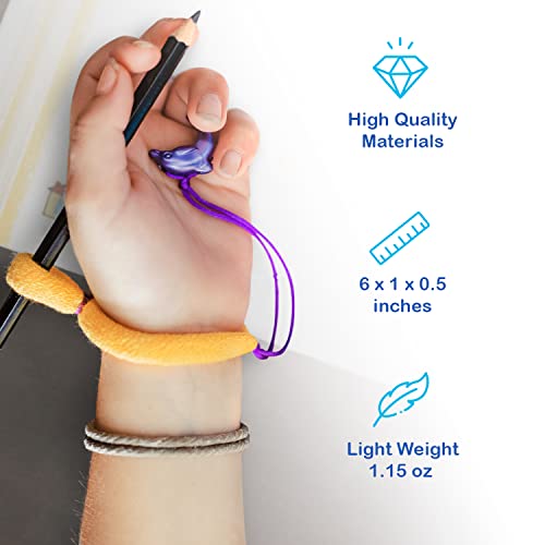 The Original OT Invented/Patented HandiWriter Pencil Grips for Handwriting|Hand Made in USA Tripod Grip Aid for All Children Kindergarten Age & Up|Hand Writing Helper & School Fine Motor Tool (8 pack)