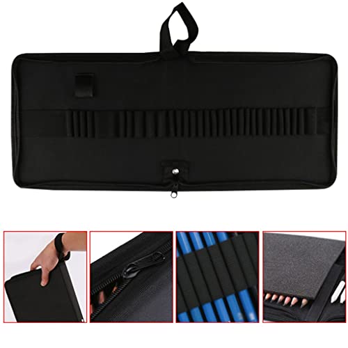 ZYQHMY Professional Sketch Pencil Set 35/71/96/145 PCS Drawing Kit Charcoal Oil Colored Pencils for Students Painting Art Supplies(35pcs)