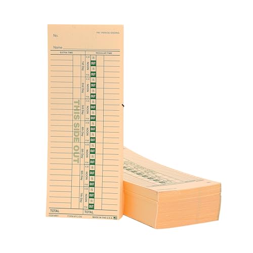 SSWBasics Employee Time Card - Pack of 250
