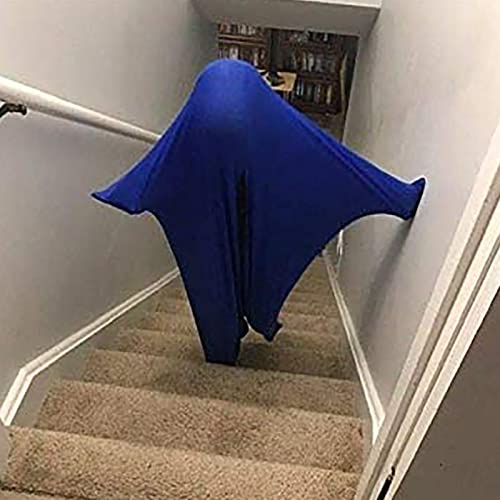 Kids Autism Sensory Body Sock Breathable Sensitivity Seamless Sox Sensory Full Body Cocoon Sock for Children & Aldult with Special Needs (Color : Blue, Size : X-Large)