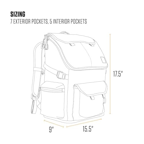 Carhartt Nylon Duck 35L Workday Backpack Carhartt Brown