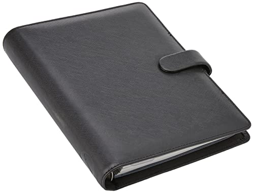Filofax A5 Saffiano Organiser Black