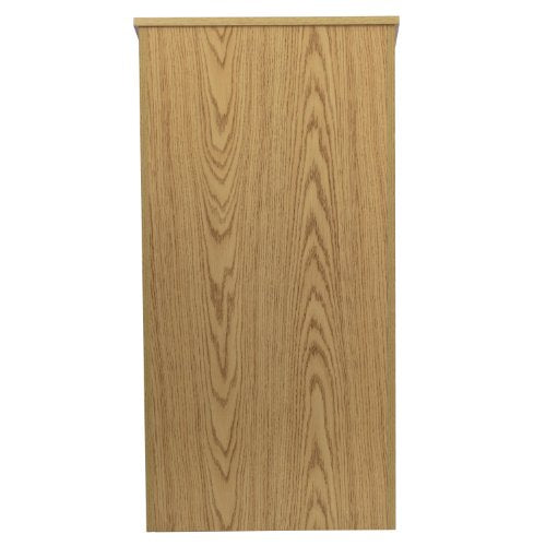 EMMA + OLIVER Stand-Up Wood Lectern in Oak