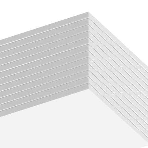 VEVOR Foam Board, 12 Pack 24 x 36 in, 3/16 in Thickness White Poster Board