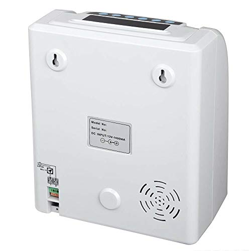 Employee Attendance Punch Time Clock Payroll Recorder LCD Display w/ 100 Cards