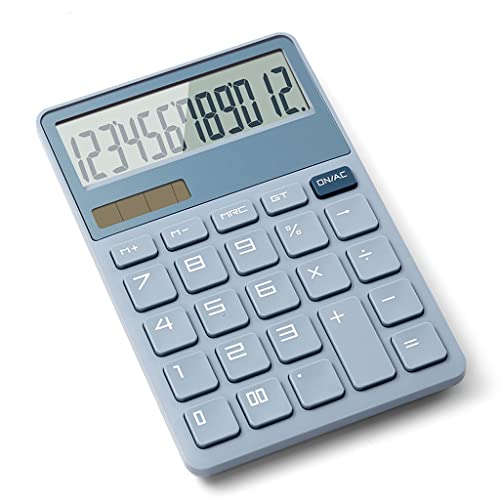 Fashion Calculator 12-bit Large Screen Personality Solar Financial Accounting Office Special