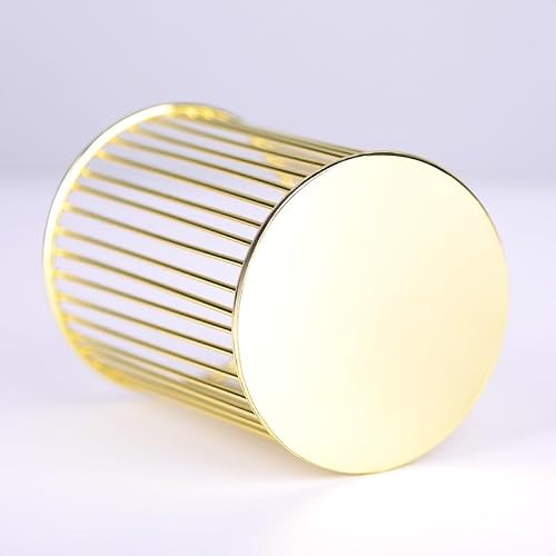 Desktop Pen Holder Office School Storage Case Metal Box Desk Pencil Organizer Home Decor Makeup(D)