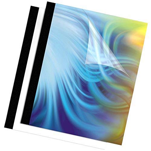 Fellowes Binding Thermal Presentation Covers, 1 Inch, Black, 240 Sheets (5257001)