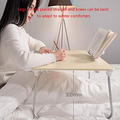 FUFU Coffee Table Lap Standing Desk, Portable Bed Tray, Can Eat, Write, Read, Work On The Bed and Sofa