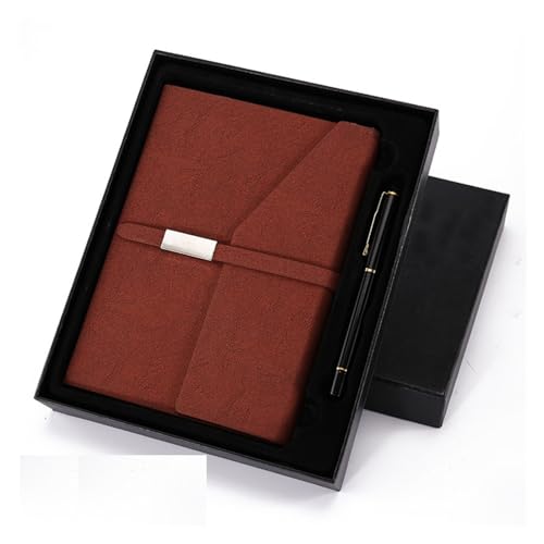 ASWRTYJO Business Set Notebook Supports 30% Discount Of The Diary(Orange)