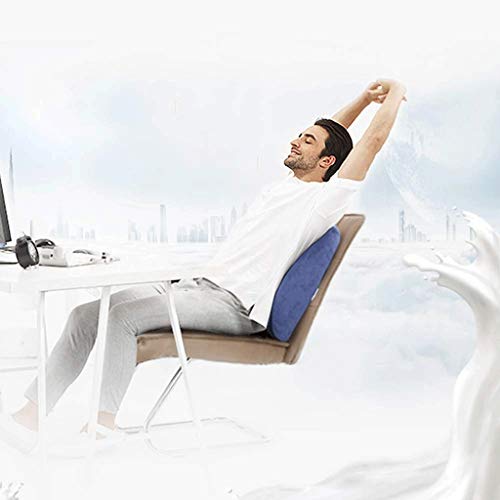 UIOLCFG Lumbar Pillow-Memory Cotton Office Chair Pillow Belt Waist Seat Cushion Maternal Pad Back Car Massage