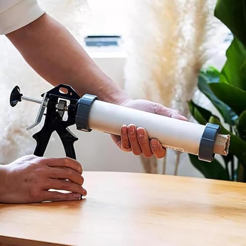 AFBEHL Clay Extruder, Handheld Aluminum Clay Modeling Tool with 11 Molds, No Battery Required, One-Squeeze Design for Sculpture & Craft Projects