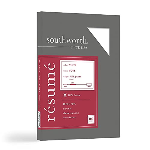 Southworth - SOURD18CF - 100% Cotton Resume Paper