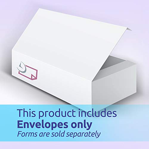 NextDayLabels - Self Seal Envelopes for 1099 Tax Forms (Pack od 100)