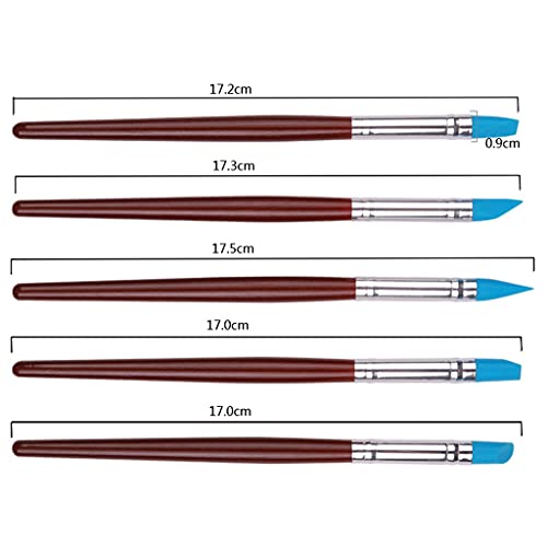 KKIUUUYTGT 18Pcs Clay Tool Sculpture Modeling Tools Ball Stylus Dotting for Pottery Rock Painting Mandala Art Carving