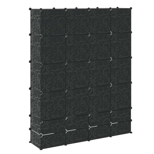 Favemtsl 18 Compartment Modular Storage Cabinet 14.6x57.5x71.1 Inch