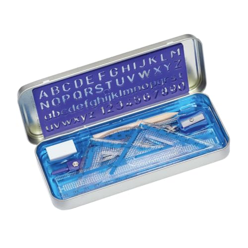 STAEDTLER 10-Piece Math Set with Metal Compass, 36 Pack