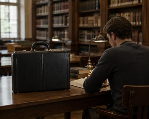 McKleinUSA LAWSON, Leather 4.25" Laptop/Computer & Tablet Business Briefcase Attaché Bag Case, Men Women Laptop Briefcase, Business Bags, Travel Cases