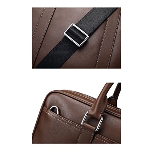 STBTOO Handbags Messenger Bags Briefcases Casual Daypacks Men's Genuine Leather Shoulder Bags Laptop Bags(1)