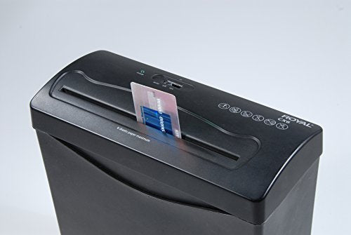 Royal CX6 Cross-Cut Shredder - Black (29183G-BK)