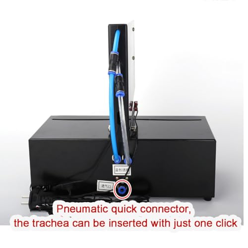 Fast Single Head Pneumatic Stapler, Electric Saddle Binding Machine with Yield Counter, 100MM Paper Input Depth, Adjustable Positioning Plate, Automatic Nail Elevator, for Printing Houses, Offices