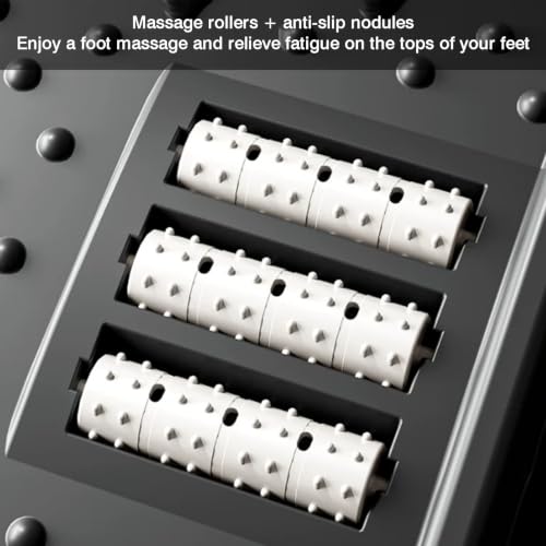 Under Desk Footrest with Foot Massage Roller,Ergonomic Foots Stool for Office Desks,with 20° Tilt Angle(Color-2)