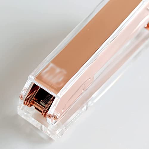 fhda Desk Staplers Portable Acrylic Desk Staplers Classic Office Stapler 20-Sheet Capacity Standard Desktop Stapler Atrium Desk Accessories Portable Desktop Staplers Home Office Supplies