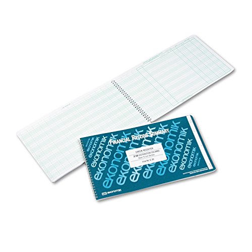 EKOE20 - Wirebound Check Register Accounting System