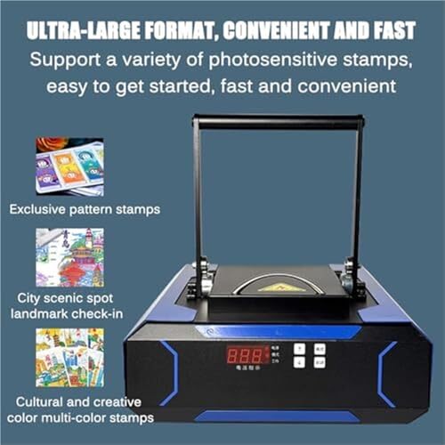 Digital photosensitive Stamp Printer, Flash, Supports a Maximum Size of 150x110 cm, Fast Printing Speed, Suitable for Office use