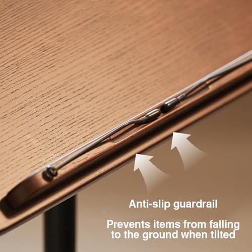 Adjustable Floor Standing Book & Laptop Stand, Music Holder with Elastic Page Clips, Ergonomic Design for Comfortable Reading, Supports Up to 20Kg, Height 53.5-89Cm,53.5-89cm
