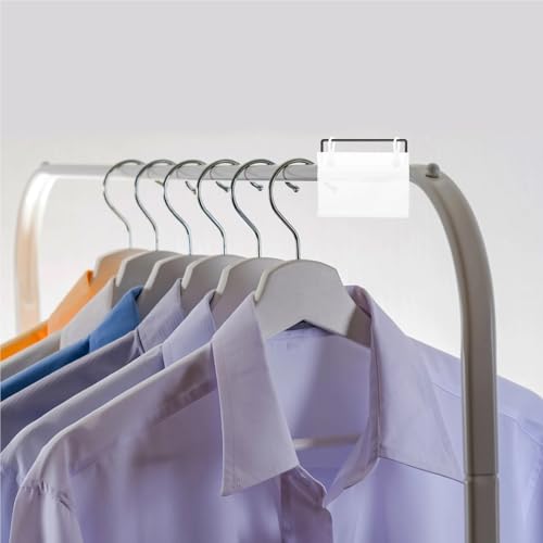 Sign holder, Shelf Labels 40 Pcs Hanging Price Tag Garment Merchandise Sign Display for Wire Shelving Supermarket Office Number Holder