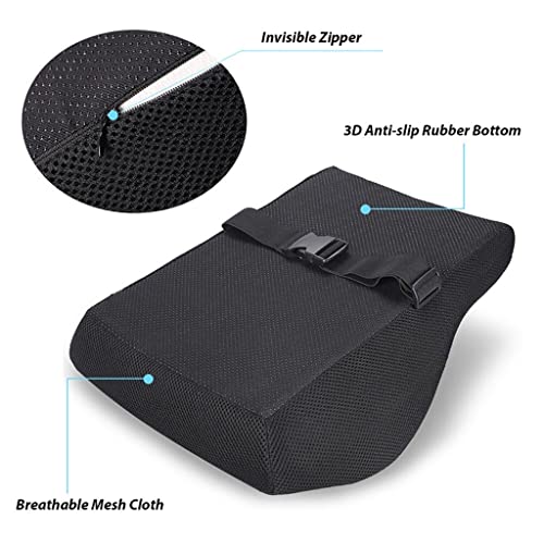 UIOLCFG Lumbar Support Pillow; Memory Foam Chair Cushion Supports Lower Back Accessories car Pillow Memory Foam