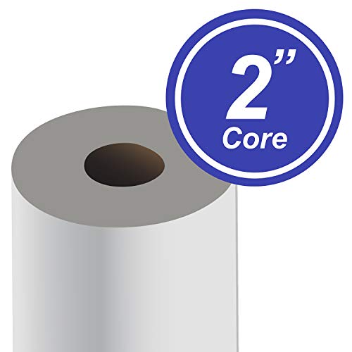 BIZTEK Wide Format Paper Rolls CAD Bond 30" Widths (4 Rolls, 30 In x 150 Ft | 2" Core)