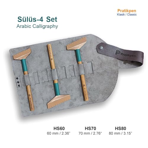 Pratikpen Arabic Calligraphy Pen Celi Thuluth 4, Arabic Calligraphy Writing pens, Thuluth Pens (HS70)