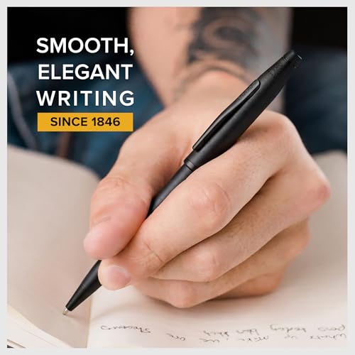 Cross Century II Glossy Black Ballpoint Pen, Medium Point, Black Ink