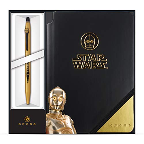 Cross X Star Wars Click Gel Ink Pen and Jotzone Medium Notepad Gift Kit - C-3PO