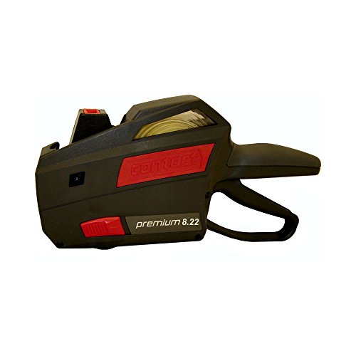 HPILISH Label Gun, Contact Premium Model 8.22, Prints One Line, 8 Characters