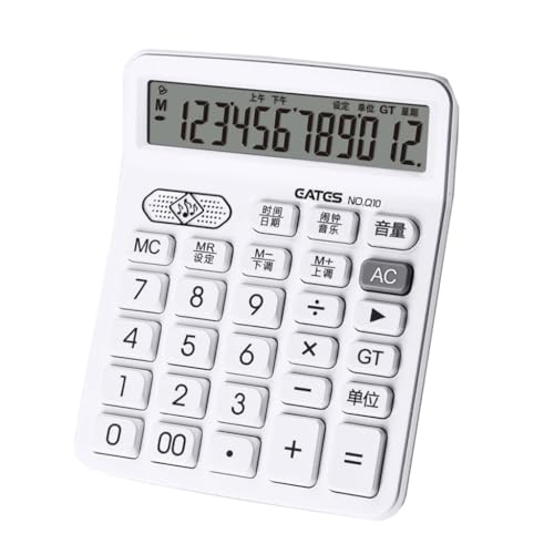 Calculator Voice 12 Bit Large Screen Personalized Finance Office Computer