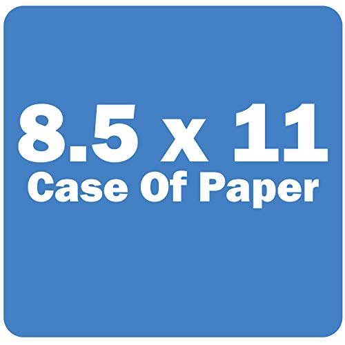 Relay MP, Multipurpose Copy Paper, 20lb, 8.5 x 11, 92 Bright - 10 Ream Carton / 5,000 Sheets (013020C)