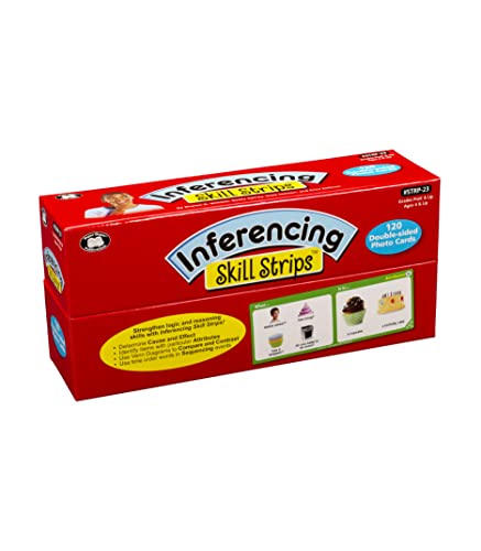 Super Duper Publications | Inferencing Skill Strips® Photo Cards Early Learning and Literacy Development | Educational Learning Resource for Children