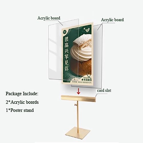 SDdPulse Metal Table Poster Stand Bread Shop Label Holder DIY Table Name Cards Plates Table Menu Holder for Photos Food Signs Memo Notes (5 * 5 * 12cm Silver)