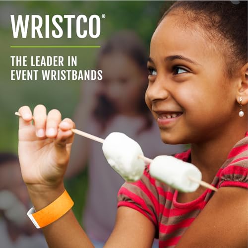 2,000 WristCo Tyvek Wristbands for Events – 5-Color Variety Pack – Tamper-Proof Design Prevents Reuse – Premium-Grade Bracelets for Hospital & Medical ID, Party, VIP Identification