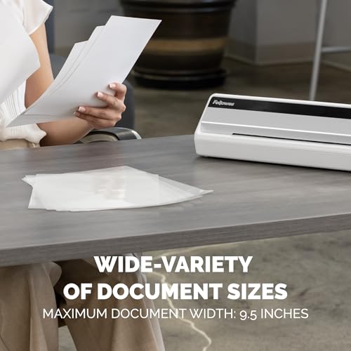 Fellowes Saturn™ 95 Thermal Laminator Machine, 9.5", Fast 60 Sec Warm Up