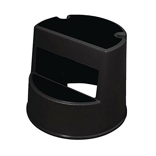 Rubbermaid 2523 Rolling Step Stool, Black