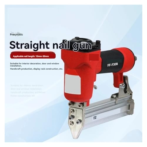 Professional Heavy Duty Stapler F-F30B Electric Nail Gun Furniture Staple Gun Heavy-Duty Finish Nailer Stapler Use for Wood and Upholstery