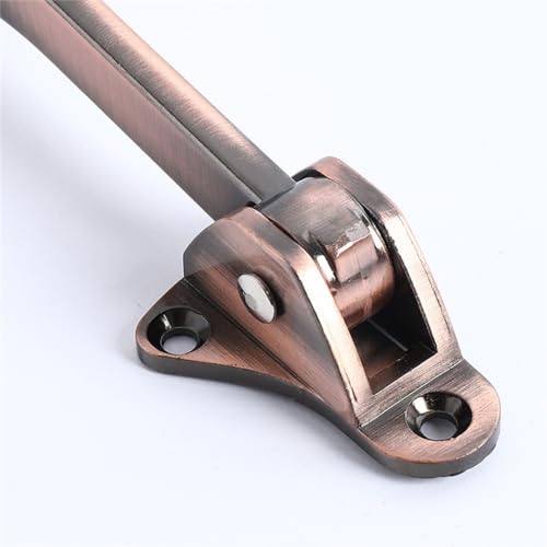 BUXGWLCH Zinc Alloy Door Top Foot Pedal Rubber Stopper Movable Collision