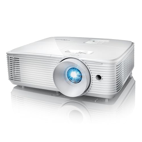 Optoma W405LVe - WXGA, 4200 ANSI Lumens, 10W Built-in Speaker, HDMI + VGA, USB Power for Streaming Stick, Portable Business & Classroom Projector, WXGA