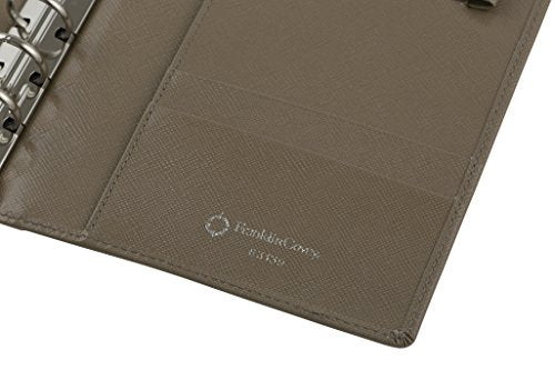 Franklin Planner 63139 Personal Organizer, Prism Enamel Binder, Compact Size, Beige