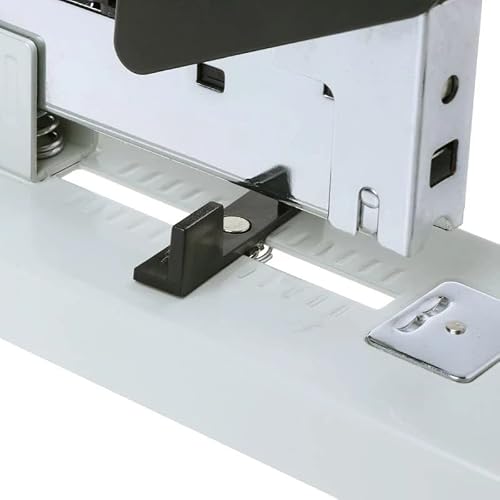 QERTYHJK Heavy Duty Metal Adjustable Stapler Paper Bookbinding 100 Sheet Capacity School Office Supplies