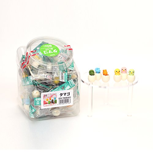 Sugata Iwako Eraser, Egg 60 Pack SCERTAM001